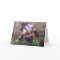 PURPLE IRIS BIRTHDAY Card