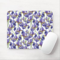 Purple Iris Flowers
