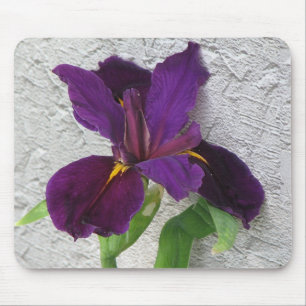 Purple Iris Mouse Pad