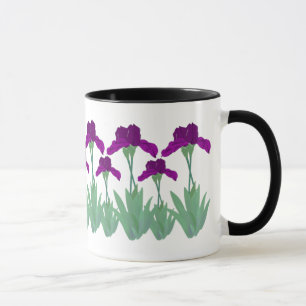 Purple Iris Mug