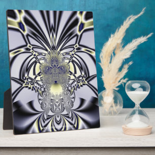Purple Iris Plaque