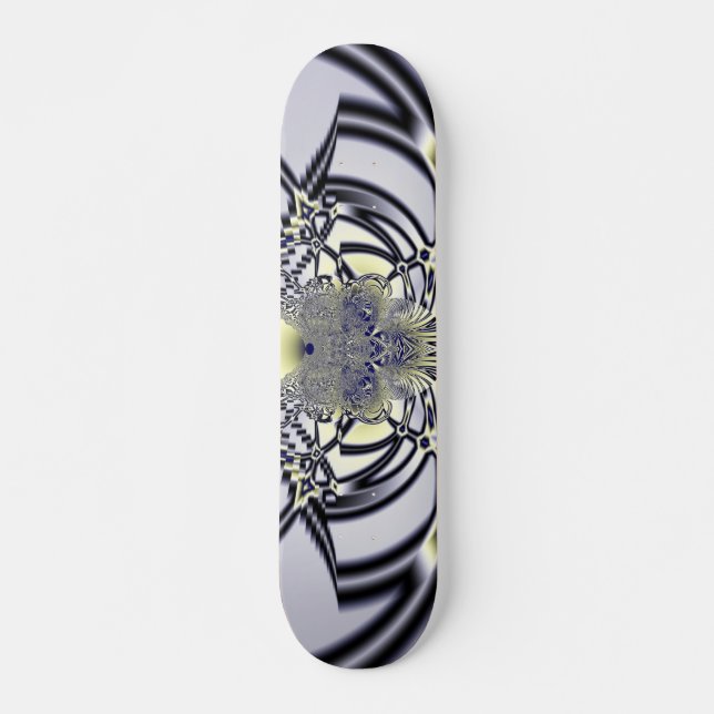Purple Iris Skateboard (Front)