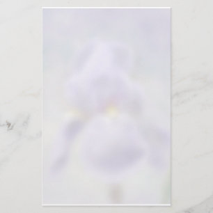 Purple iris Stationery