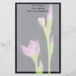Purple Iris Stationery