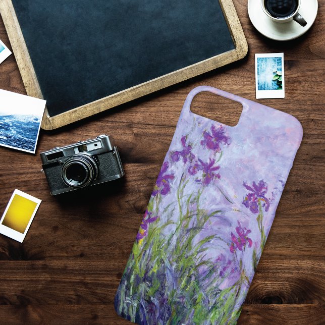 Purple Irises Floral Claude Monet Case-Mate iPhone Case (Creator Uploaded)