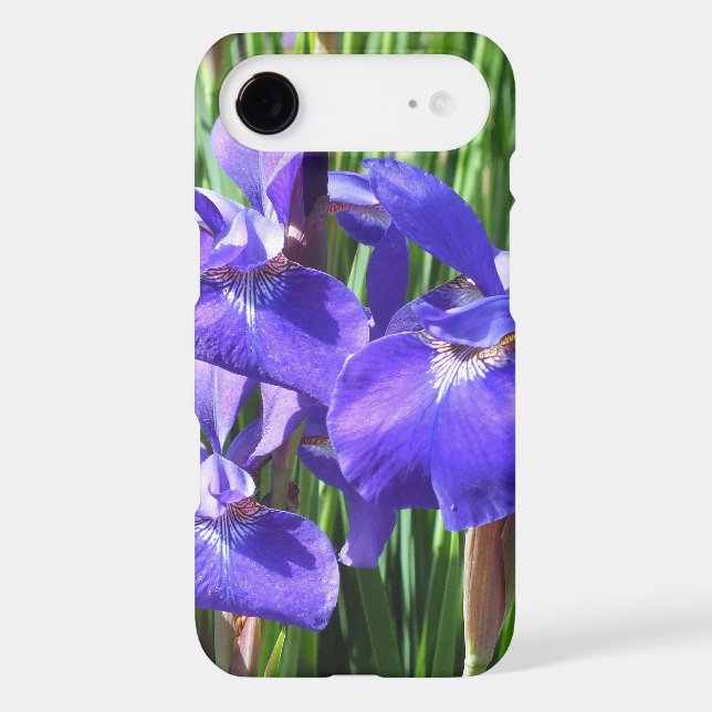 Purple Irises iPhone4 case (Back)