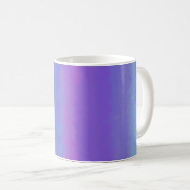 Purple Is My Favourite Colour Coffee Mug (Front Right)