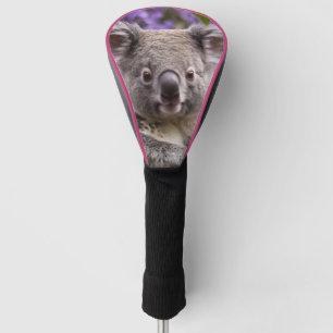 Purple Jacaranda Koala Bear, Golf Head Cover