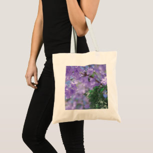 Purple Jacaranda Tree Flowers Tote Bag