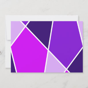 Purple JanaiCreates Color Collection Invitation