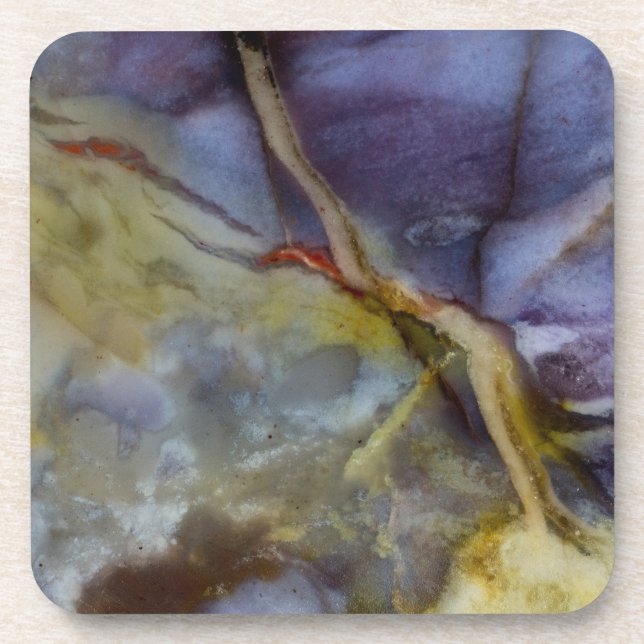 Purple Jasper Coaster (Front)