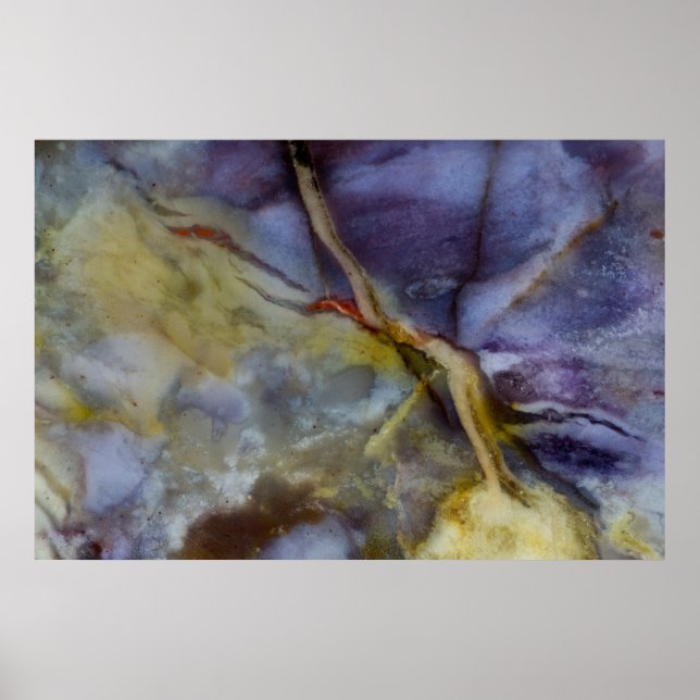 Purple Jasper Poster (Front)