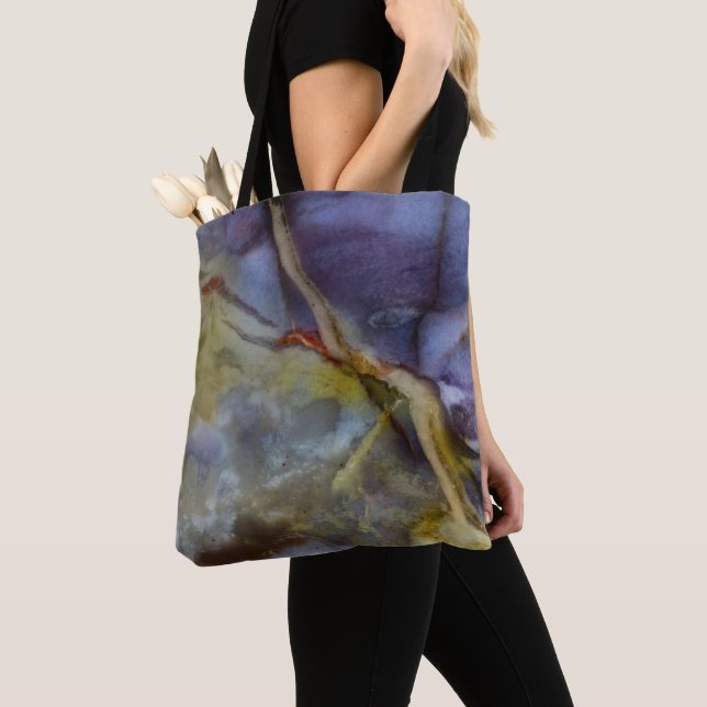 Purple Jasper Tote Bag (Close Up)