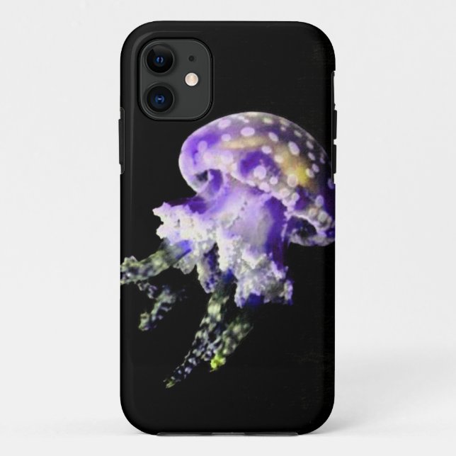 Purple Jellyfish Case-Mate iPhone 11 Case (Back)