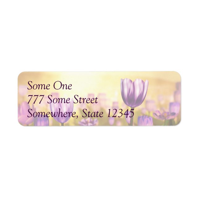 Purple Jubilee Address Labels (Front)