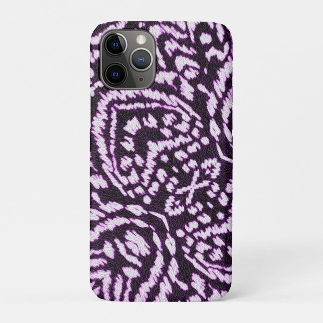 Purple Jungle Case-Mate iPhone Case (Back)