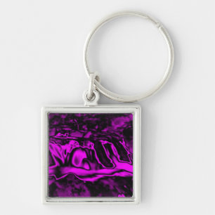 Purple Key Ring