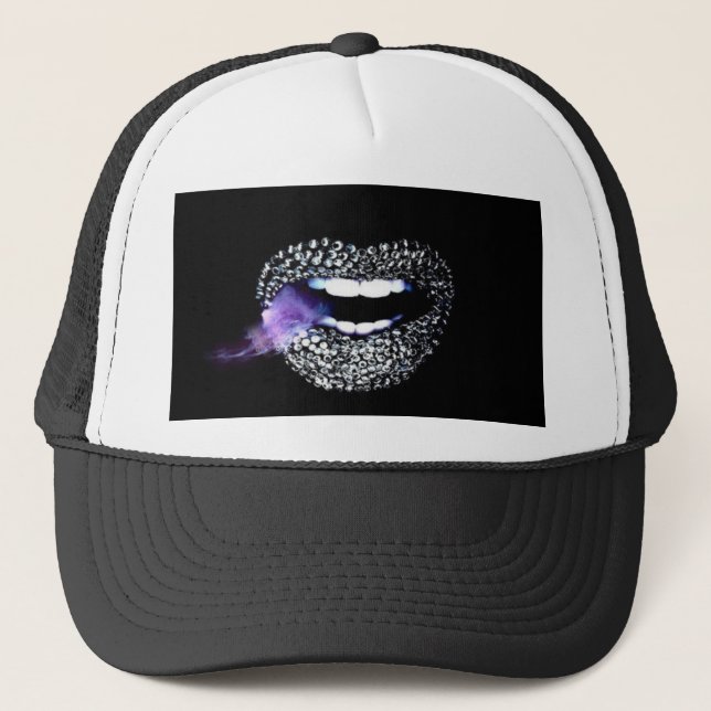 Purple Kisses Trucker Hat (Front)