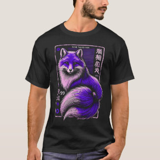 purple kitsune T-Shirt