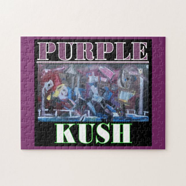 PURPLE KUSH JIGSAW PUZZLE (Horizontal)