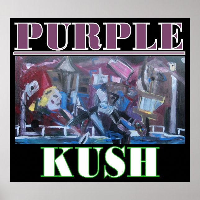 PURPLE KUSH POSTER (Front)