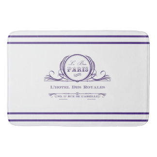 Purple L ‘hotel Des Royales Bath Mat
