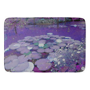 Purple Lake Dreaming Bath Mat