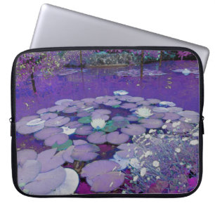 Purple Lake Dreaming Laptop Sleeve
