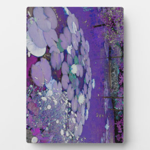 Purple Lake Dreaming Plaque