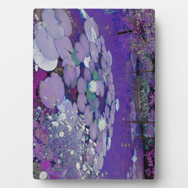 Purple Lake Dreaming Plaque (Front)