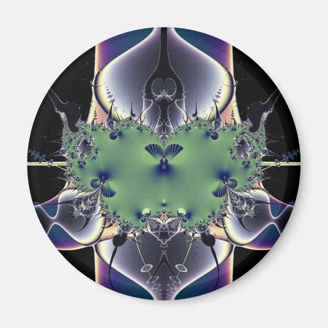 Purple Lamp Magnet (Front)