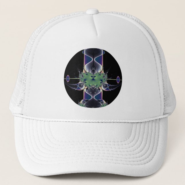 Purple Lamp Trucker Hat (Front)