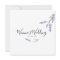 Purple, Lavender Bridesmaid Card