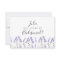 Purple, Lavender Bridesmaid Card