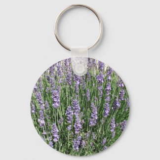 Purple Lavender Delight Key Ring