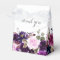 Purple Lavender Floral Boho Wedding Favour box