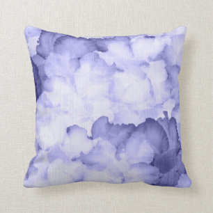 Purple lavender floral cushion pillow home decor