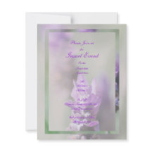 Purple lavender flower wedding | Personalise