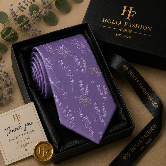 Purple Lavender Neck Tie (Creator Uploaded)