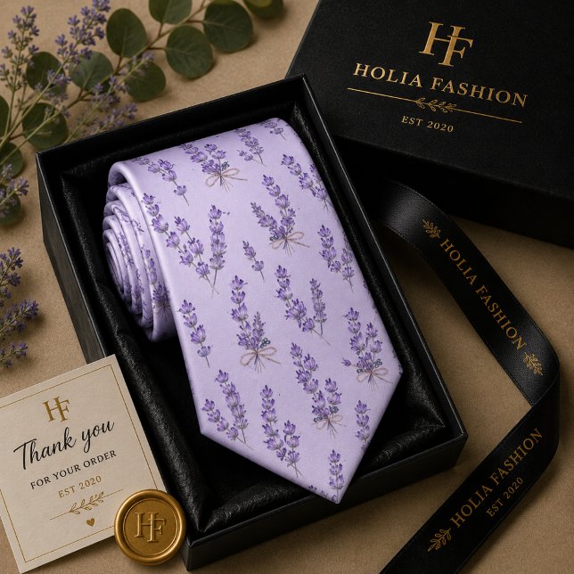 Purple Lavender Neck Tie (Creator Uploaded)