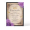 Purple Lavender Rose Gold Watercolor Quinceanera