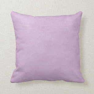Purple Lavender Watercolor Distressed Vintage Cushion