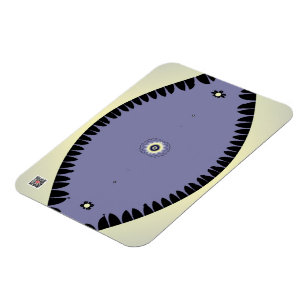 Purple Leaf Magnet