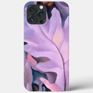 Purple Leaves by Georgia Okeeffe iPhone 13 Pro Max Case