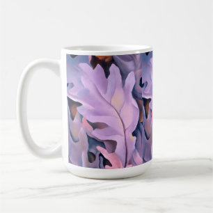 Purple Leaves by Georgia Okeeffe Coffee Mug