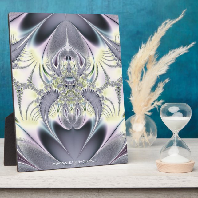 Purple Leaves Plaque (Side)