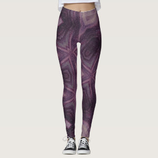 Purple Leggings Yoga Pants