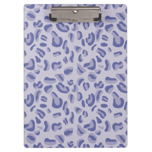 Purple Leopard Pattern Lavender Clipboard