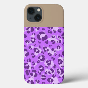 Purple Leopard Print - iPhone 6 Case