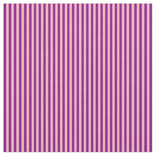Purple & Light Pink Coloured Lines Fabric